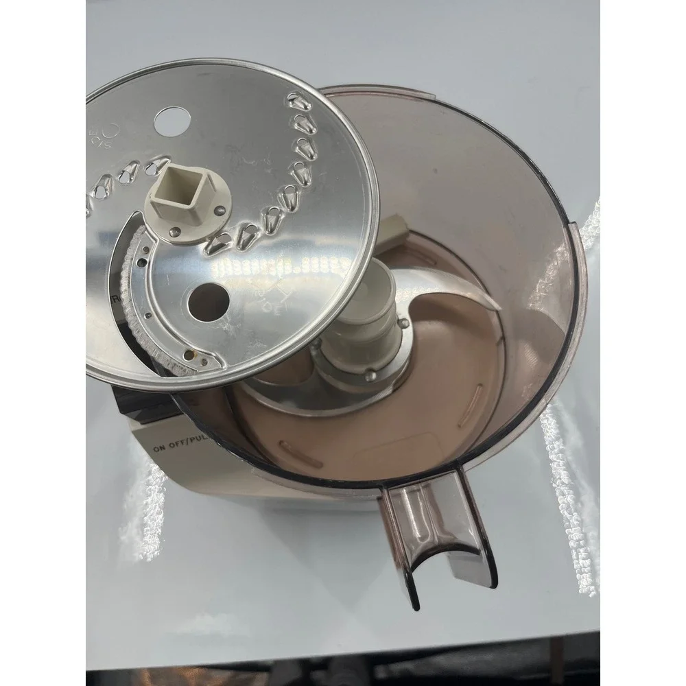 Moulinex La Machine II Food Processor Off White Vintage Chopper Slicer 1279